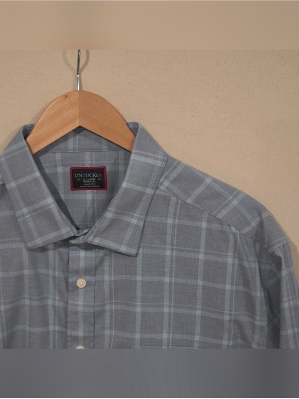 UNTUCKit Wrinkle Free Button Down XL